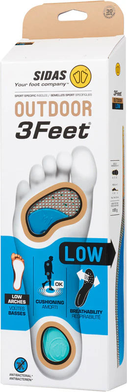Hiking Insoles - 3feet Outdoor Low