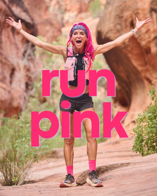 Running socks - Run Pink