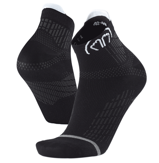 Running socks - Run Anatomic Ankle Black - 2 Pairs
