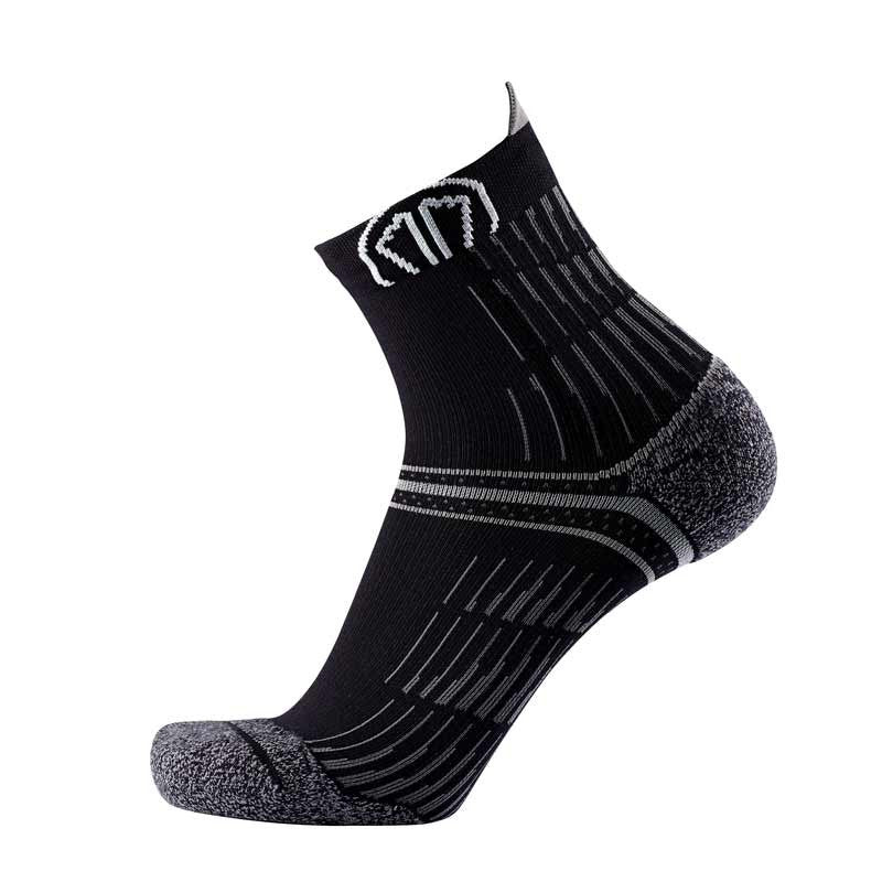 Running socks - Run Anatomic Comfort Ankle unisex black/grey