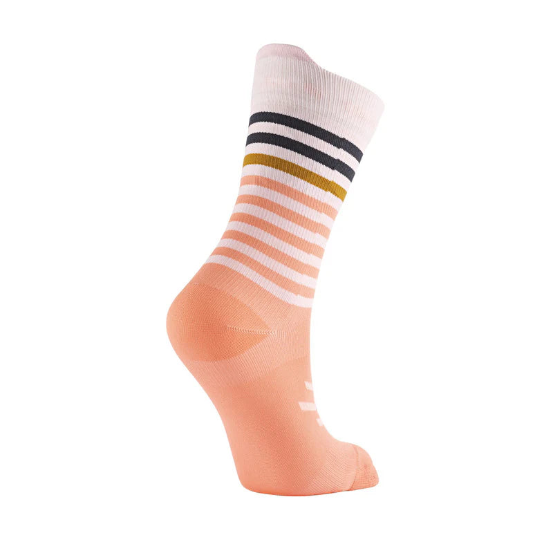 Running socks - Run Anatomic Light Crew pink/white