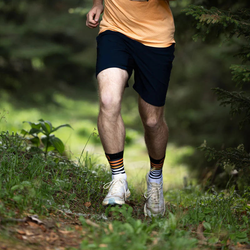 Running socks - Run Anatomic Light Crew white/black