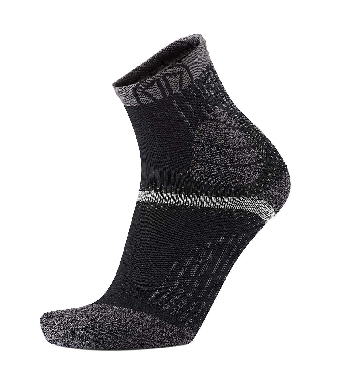 Trail running socks - Trail Protect black/grey