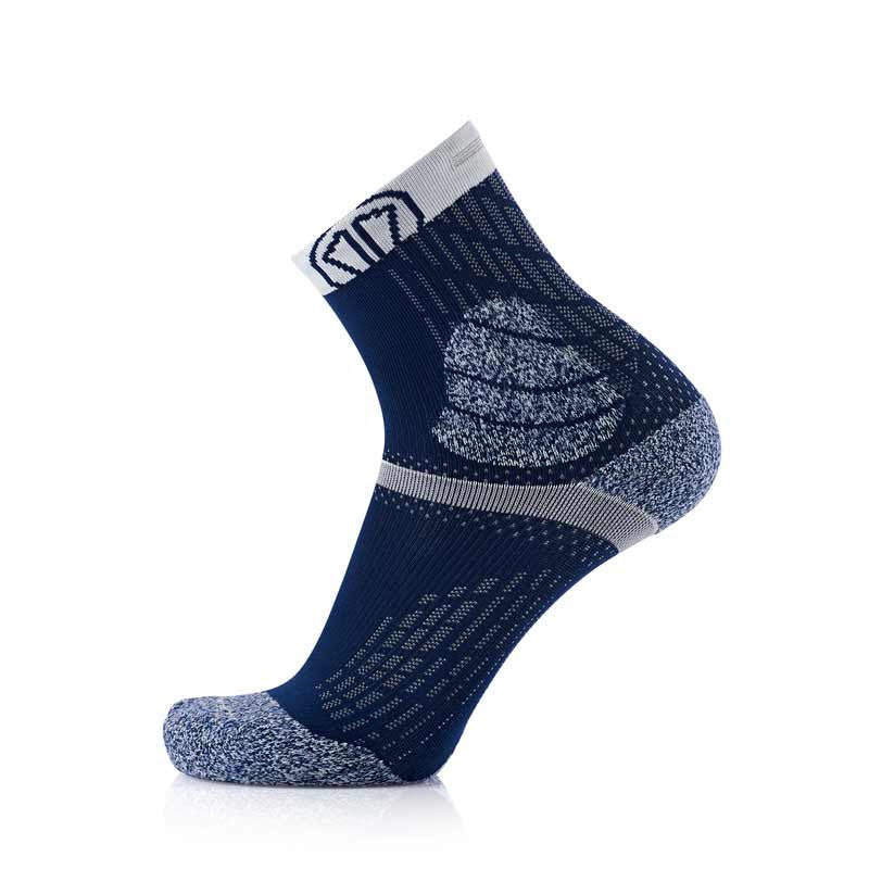 Trail running socks - Trail Protect navy blue/grey