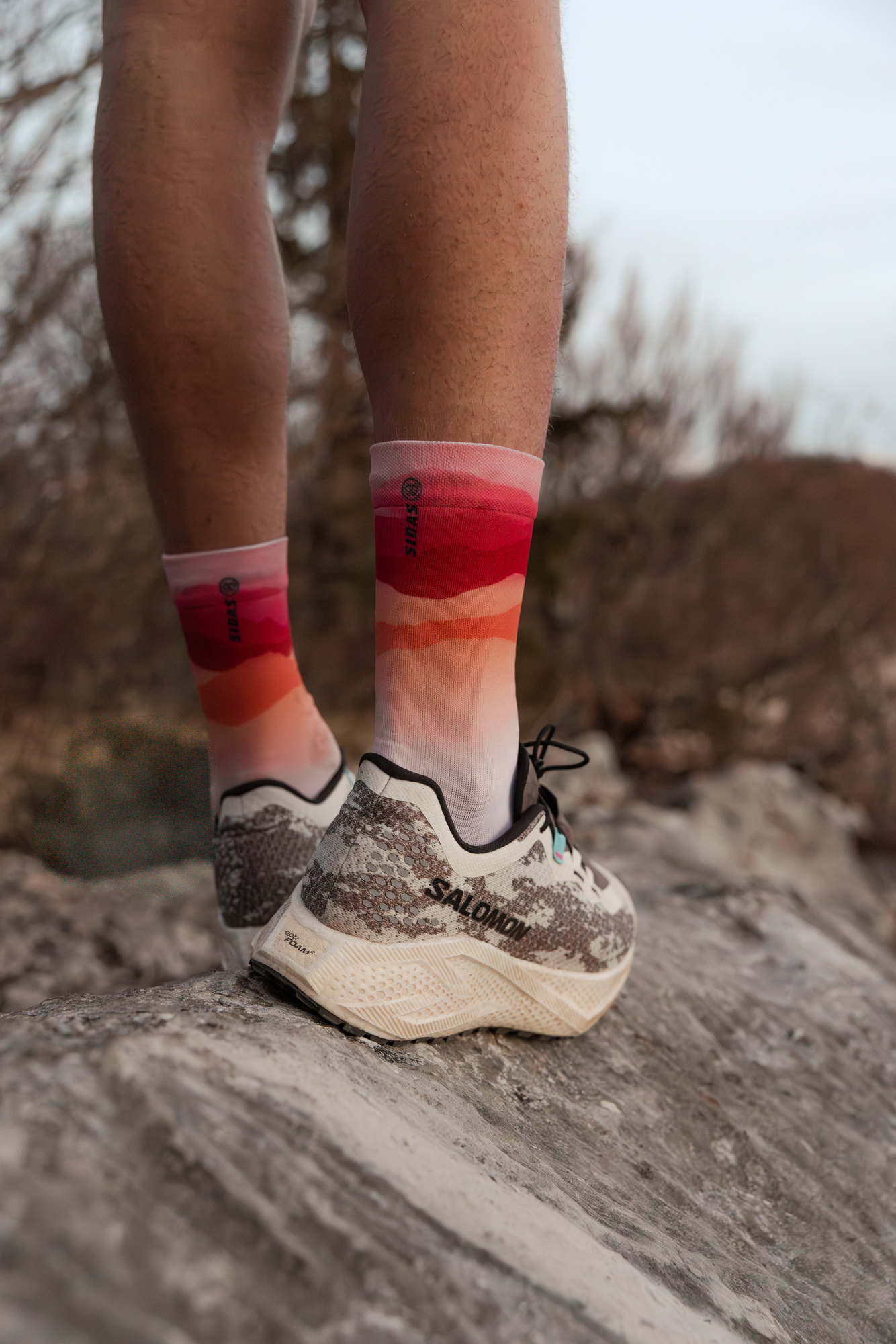 Running socks - Run Colors Mount Orange