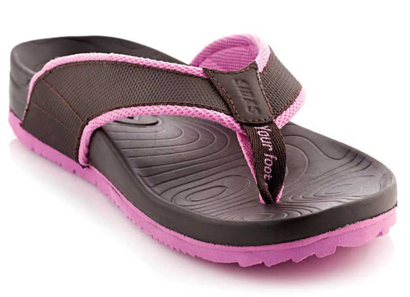 Anatomical flip flops - 3D Lounge Women Lila
