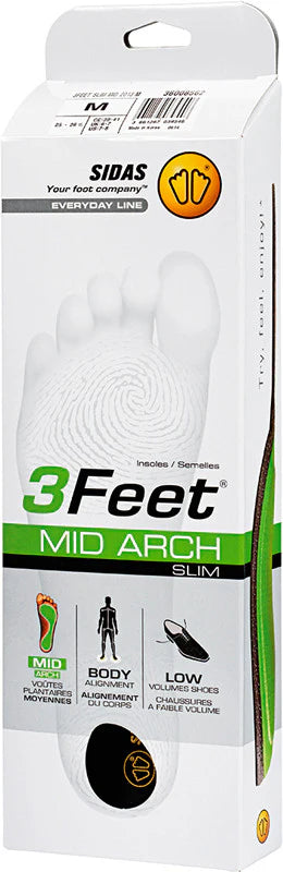 Everyday insoles - 3feet Slim Mid