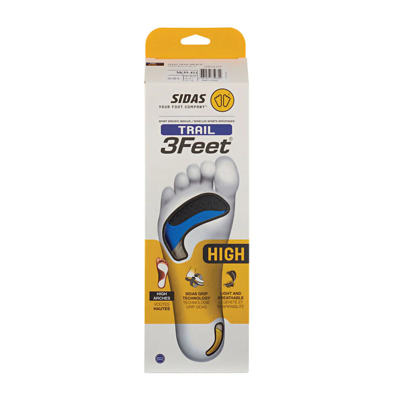 Trail Running insoles - 3feet Trail High