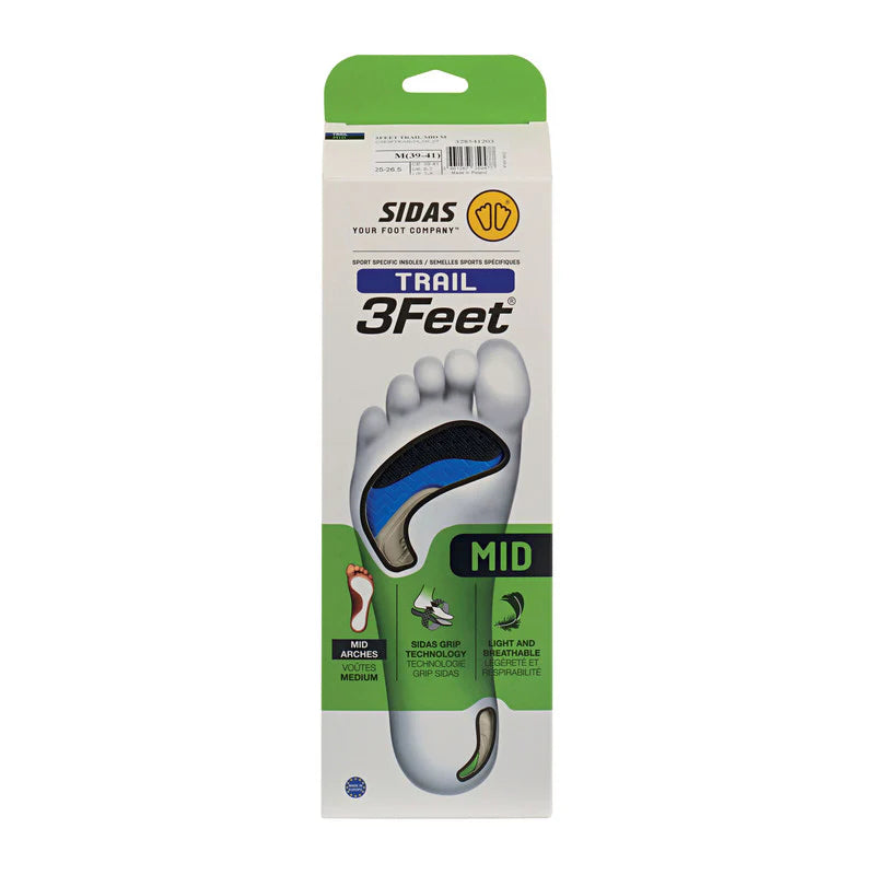 Trail Running insoles - 3feet Trail Mid
