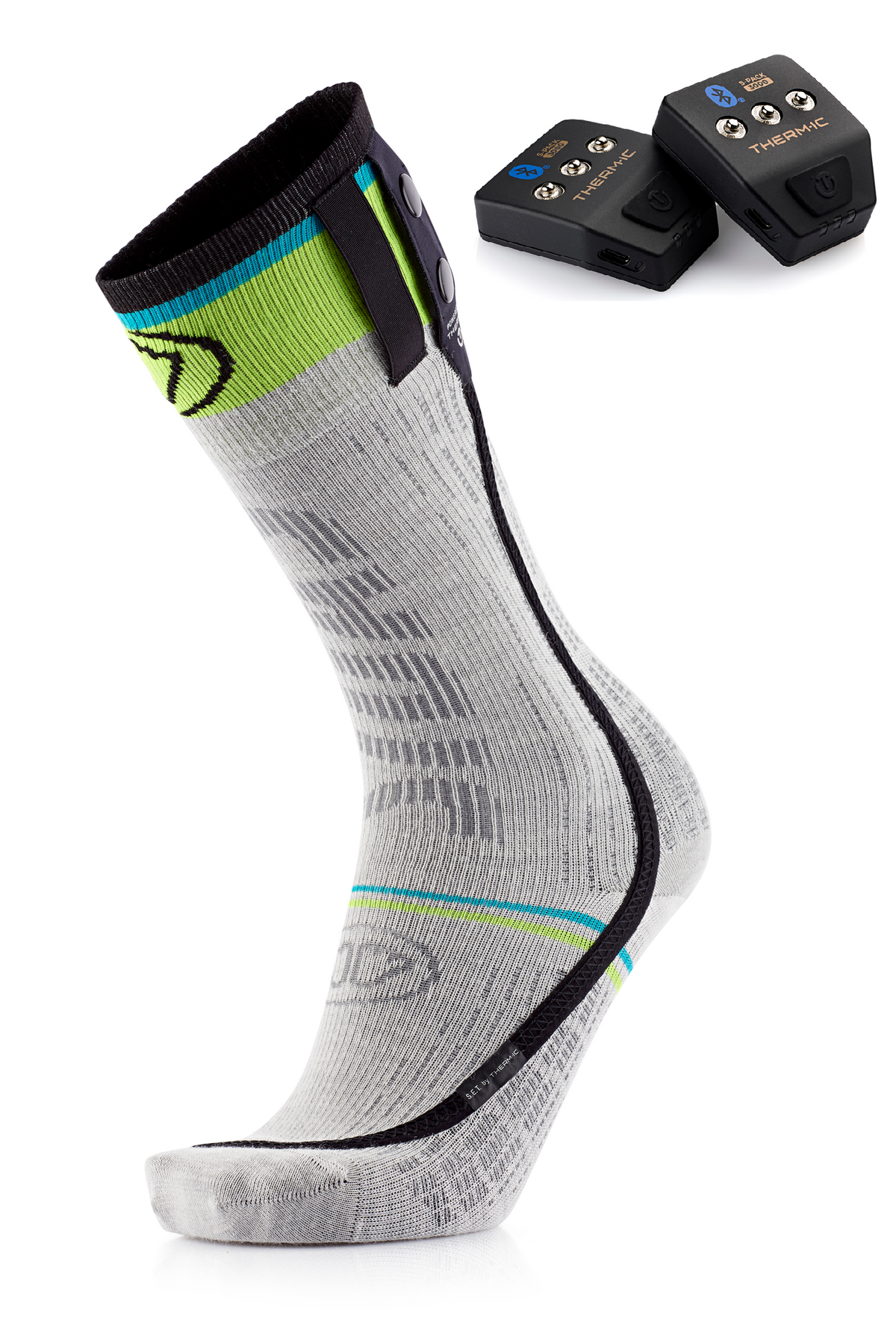 Bundle - heated ski socks - Race S.E.T® + S-Pack 3000B