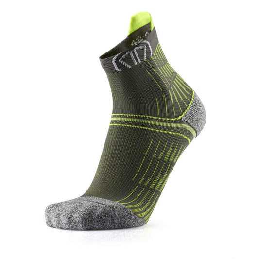 Running socks - Run Anatomic Comfort Ankle unisex green/yellow