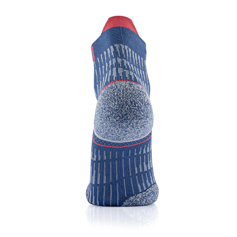 Running socks - Run Anatomic Comfort Ankle women blue/pink
