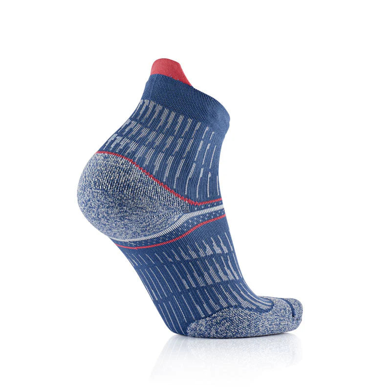 Running socks - Run Anatomic Comfort Ankle women blue/pink
