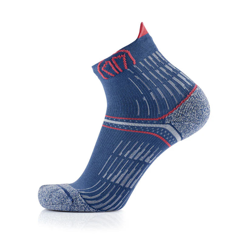 Running socks - Run Anatomic Comfort Ankle women blue/pink