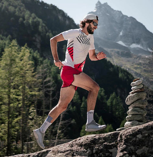 Running socks - Run Anatomic Crew white