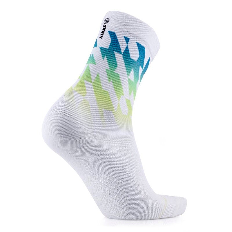 Running socks - Run Colors Geo Green/Blue