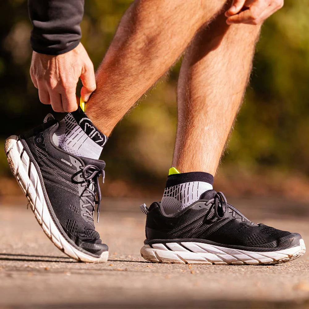 Running socks - Run Feel grey/black