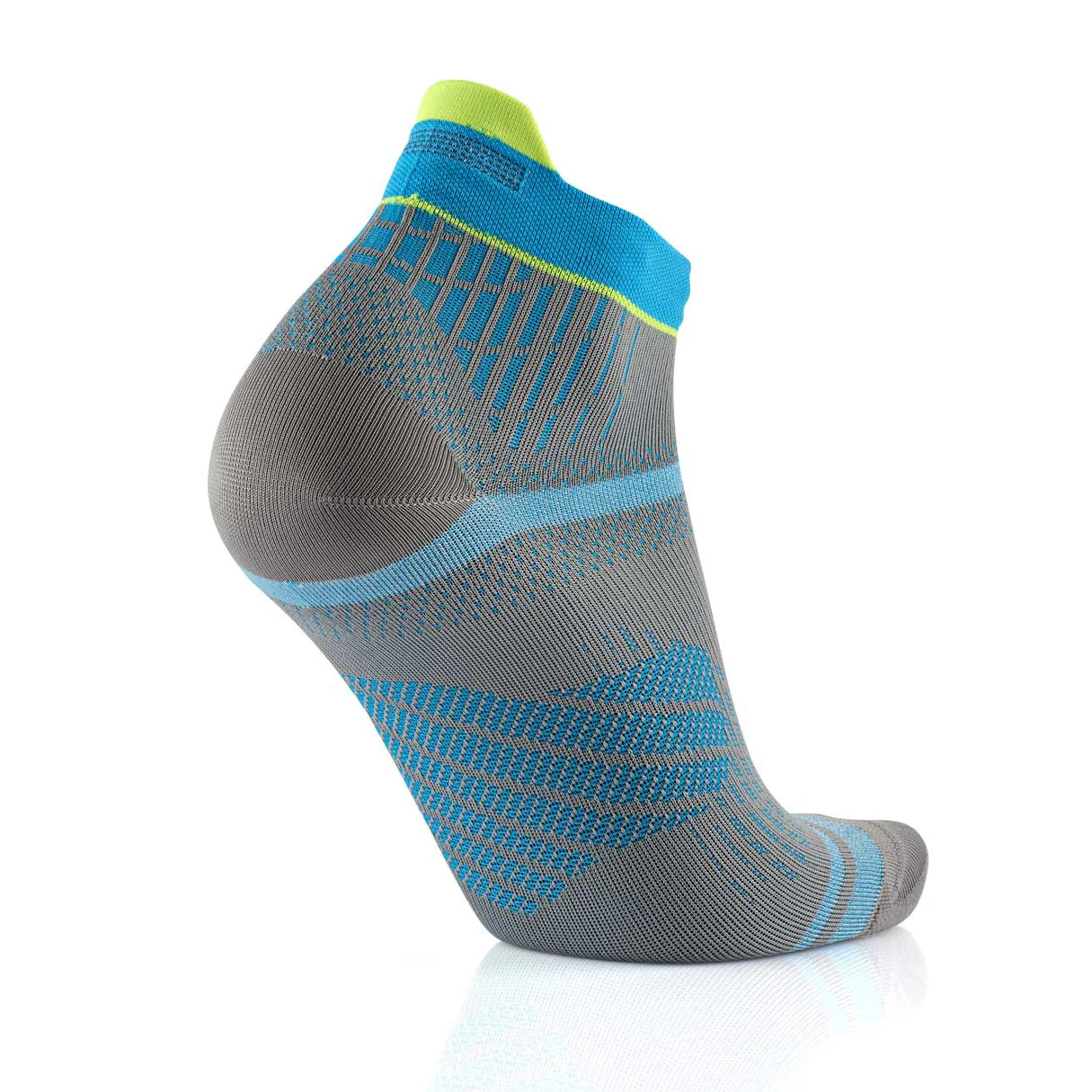 Running socks - Run Feel grey/turquoise