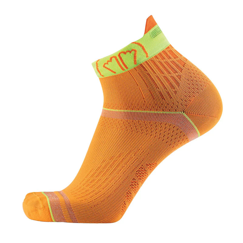 Running socks - Run Feel mango/yellow