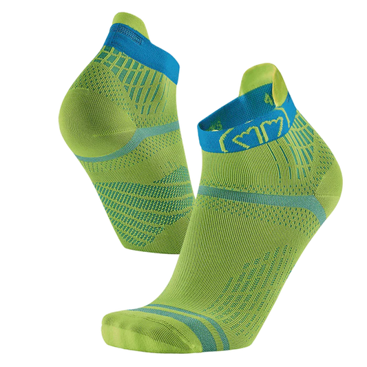 Running socks - Run Feel yellow/turquoise