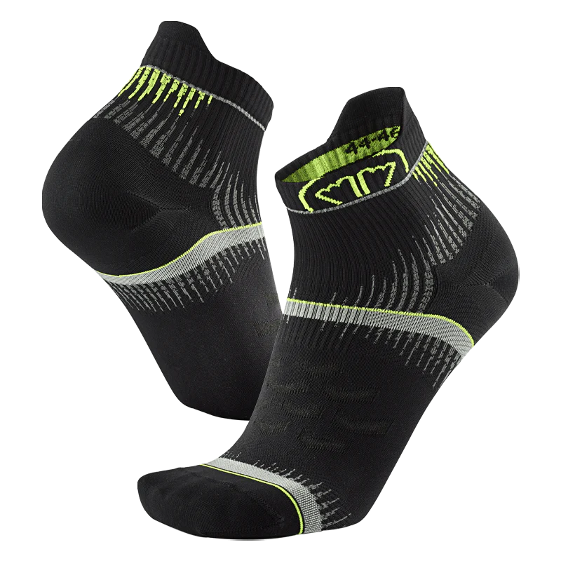 Running socks - Run Ultra black/yellow