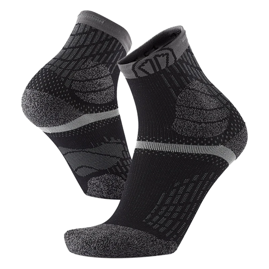 Trail running socks - Trail Protect black/grey