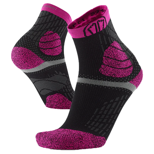 Trail running socks - Trail Protect pink/black