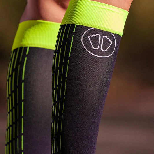 Compression sleeves - Ultralight Run Calf yellow